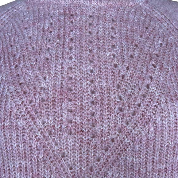 Lauren Conrad Pink Soft Wool Blend Sweater Medium NWT - Picture 4 of 16